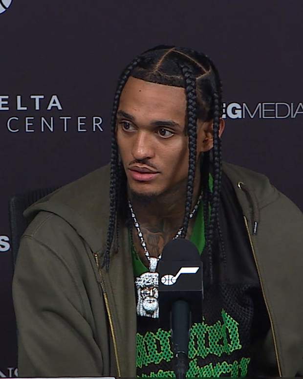 Jordan Clarkson on Playing Fast and Limiting Turnovers after Win over Blazers